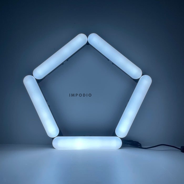 IMPODIO LED Foldable Ringlight 5 Lampu & 6 Lampu - Live stream - packaging