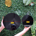 IMPODIO Acrylic Hitam dan Putih 2mm uk 22 dan 30 cm props foto