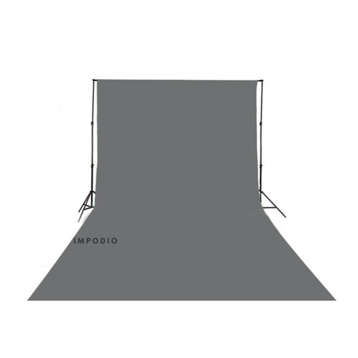 IMPODIO Kain abu-abu polos background-greenscreen profesional grade