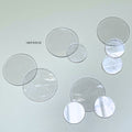 IMPODIO Akrilik bulat bening 3-5 cm - aesthetic props foto - detail produk