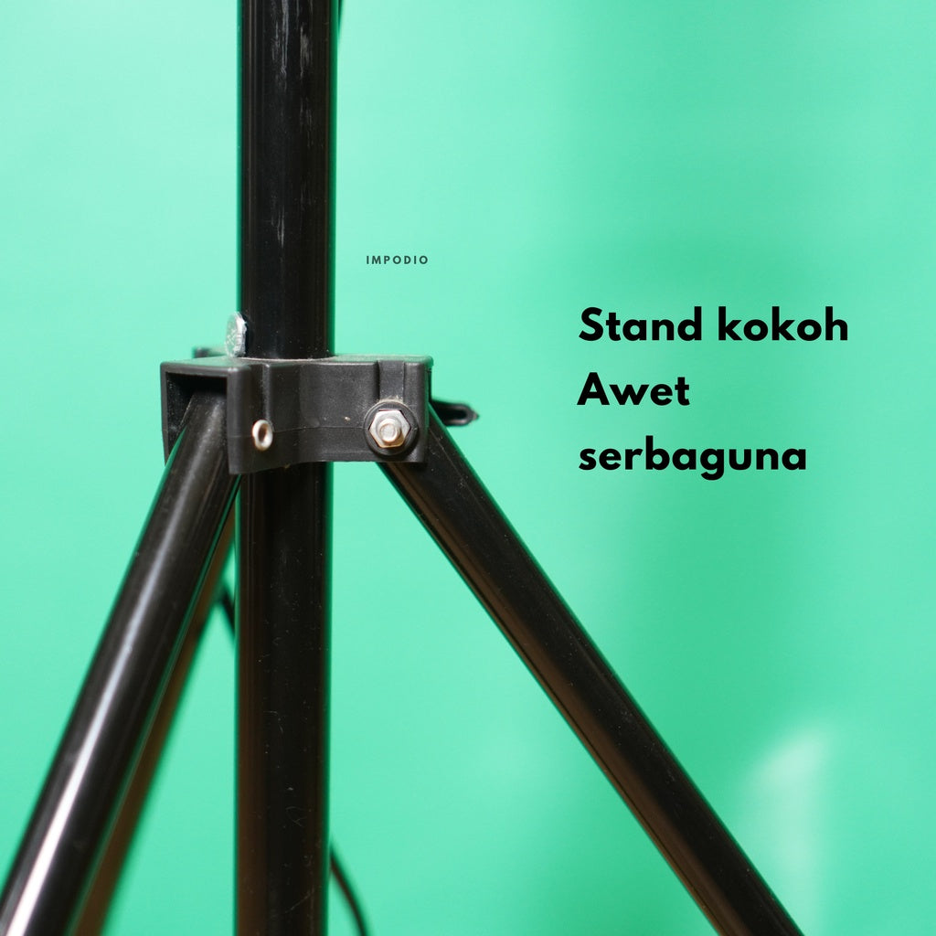 IMPODIO Lamp holder E27 + Stand 200cm