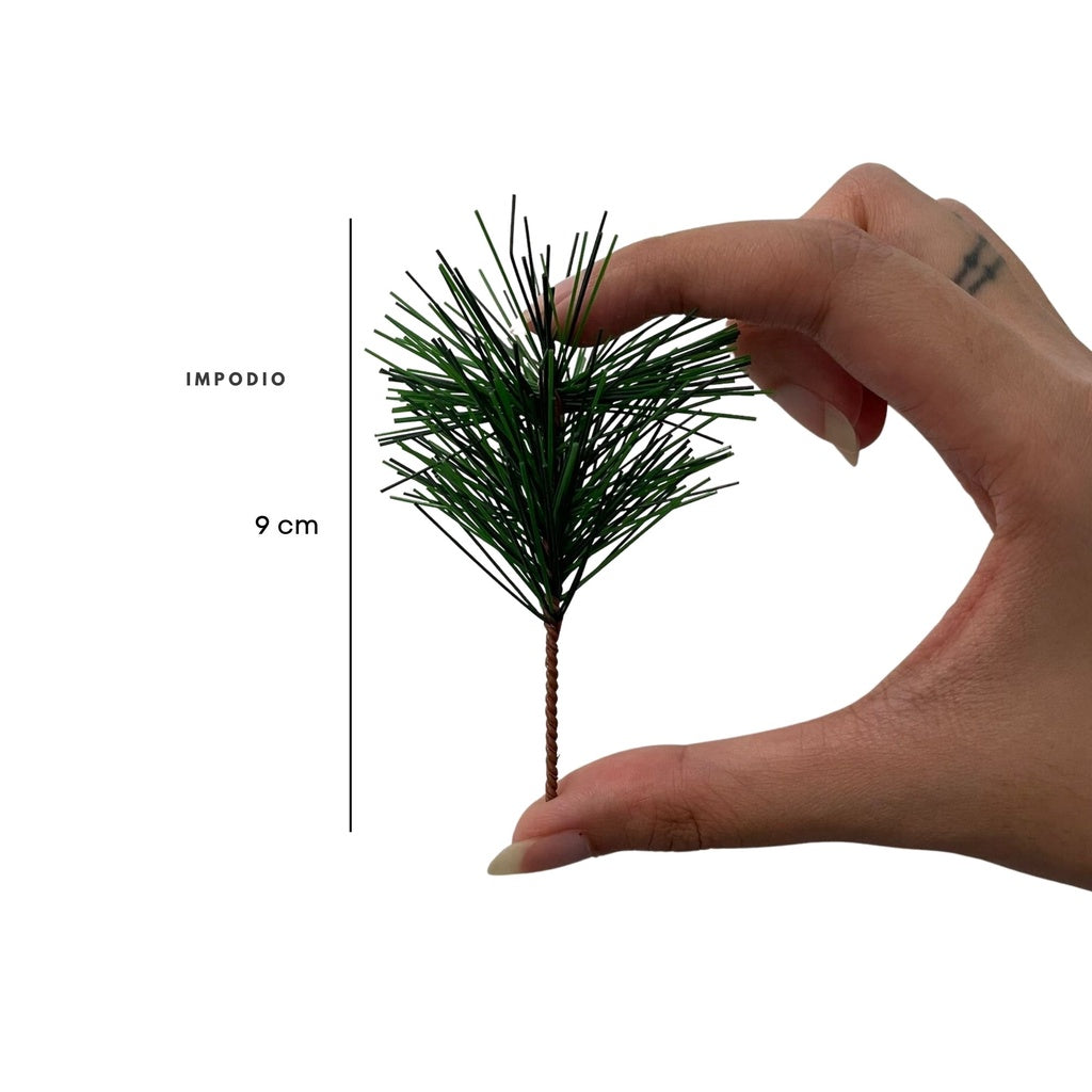 IMPODIO Hiasan tema natal crerry and pine branch - props foto