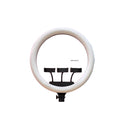 IMPODIO LED Ringlight Fotografi Live Streaming Jumbo 46 cm + Tripod - dalam penggunaan