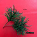 IMPODIO Hiasan tema natal crerry and pine branch - props foto - background putih