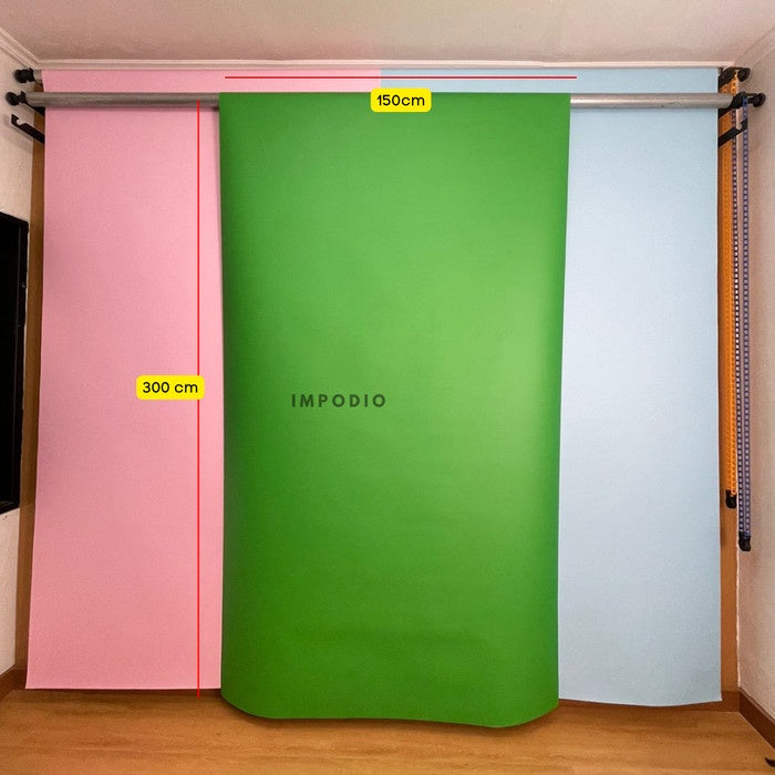 IMPODIO Paper background 150X300cm-studio seamless warna solid