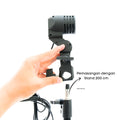IMPODIO Lamp holder E27 + Stand 200cm
