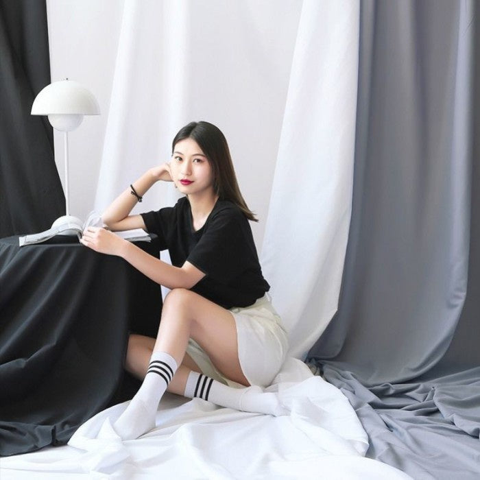 IMPODIO Kain Background foto 4 warna 4 ukuran profesional grade