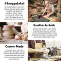 IMPODIO Piring MPASI BULAT IMPODIO – piring kayu - detail produk
