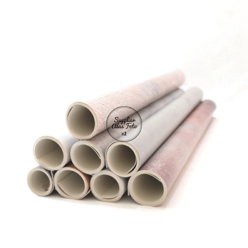 BUY 1 GET 1 FREE Background photo / alasfoto gulung motif abstrak marmer / backdrop