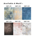 IMPODIO Background photo 70x50cm - alas gulung motif abstrak backdrop - background putih