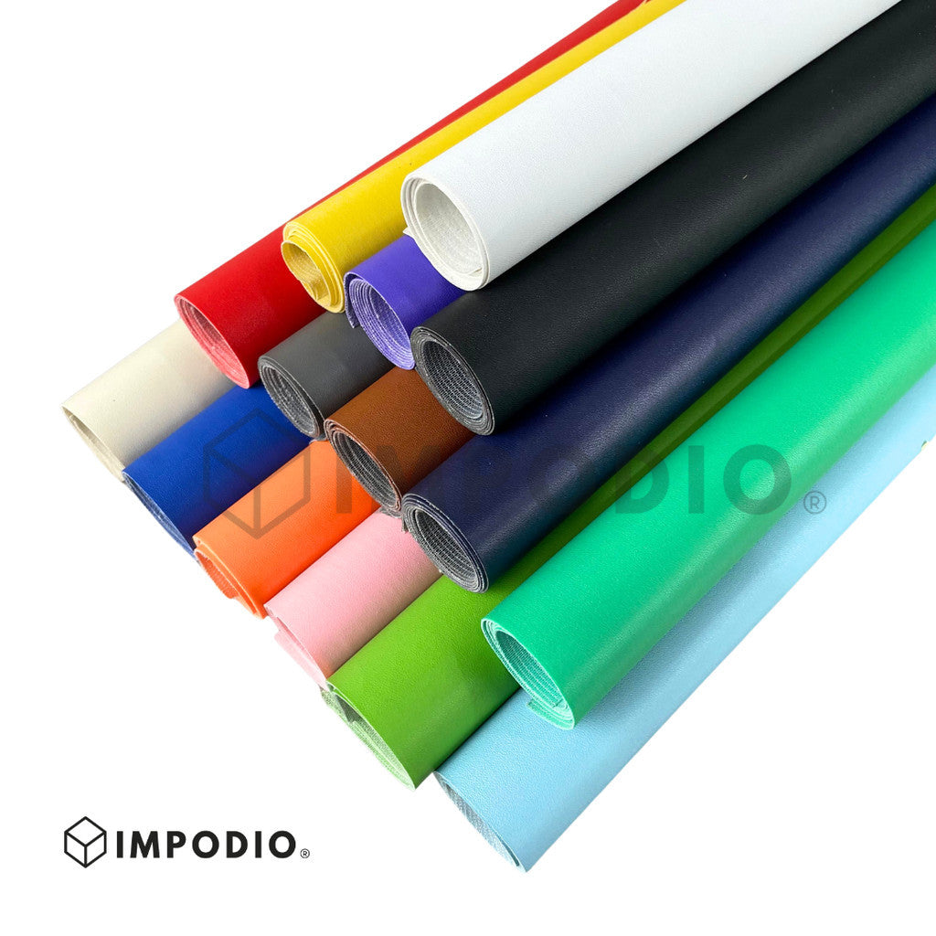 [PROMO] Ukuran 50x70cm background warna polos - bahan kulit sintetis - waterproof awet lengkap