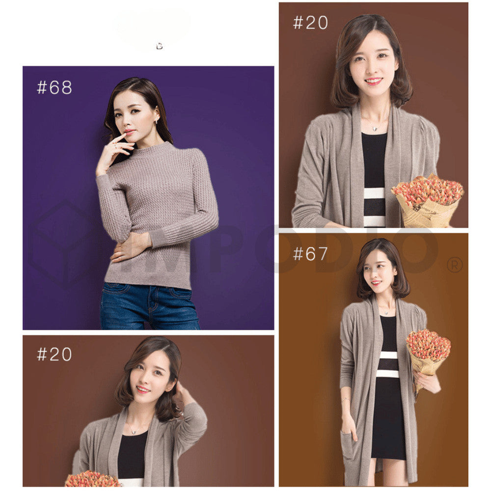 Background paper Studio Backdrop 2.7x11m - Kertas Latar Belakang Polos seamless IMPODIO