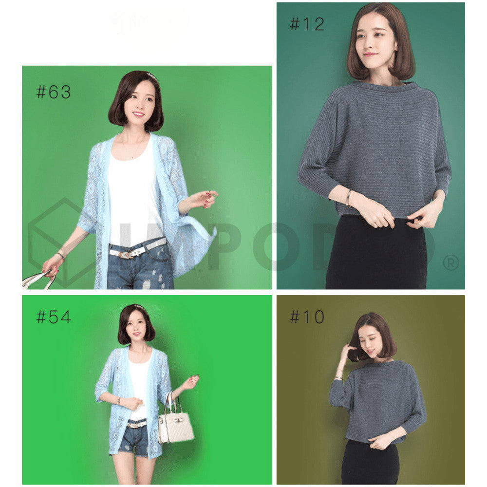 Background paper Studio Backdrop 2.7x11m - Kertas Latar Belakang Polos seamless IMPODIO