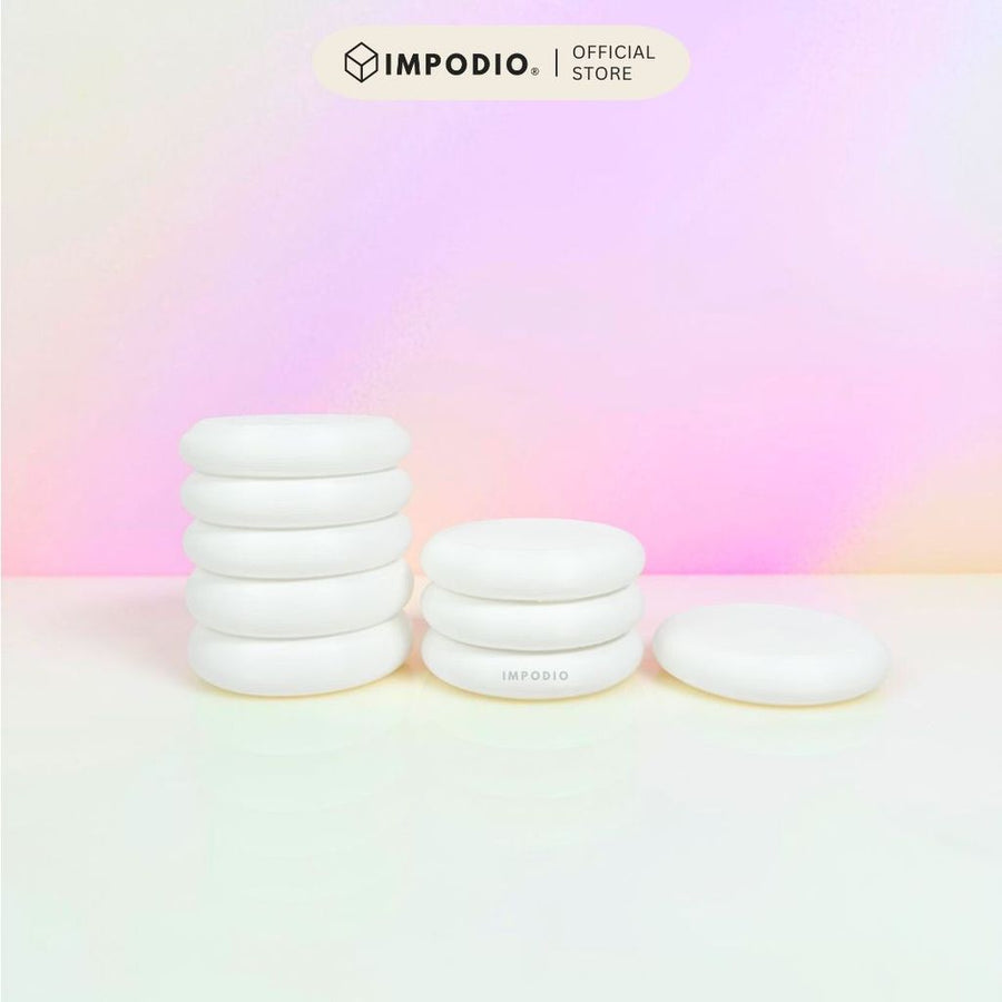 IMPODIO Set 3pcs Bubble Podium Minimalis – Props Foto Produk Aesthetic
