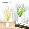 IMPODIO Rumput Onion Grass Artificial Estetik – Properti Foto Produk & - close up